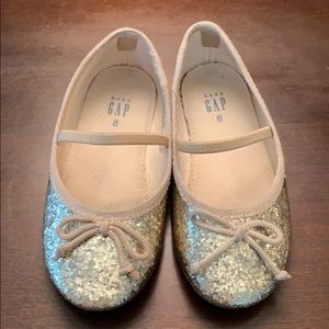 Glitter Ballet Flats